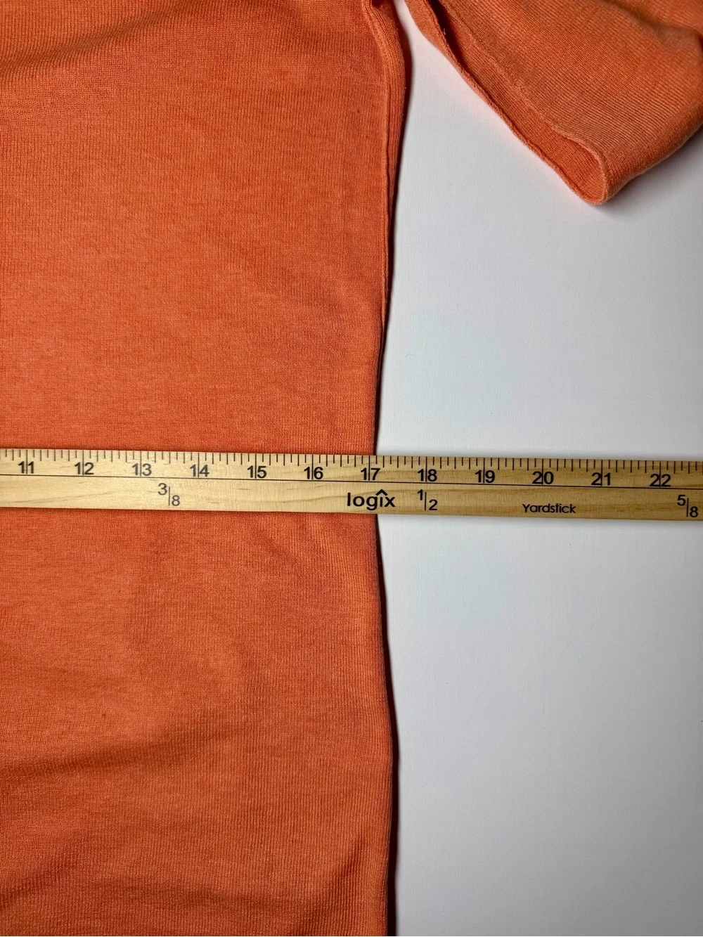 Banana Republic Silk‎ Blend V‑Neck Boyfriend Cardigan – Orange – Size L